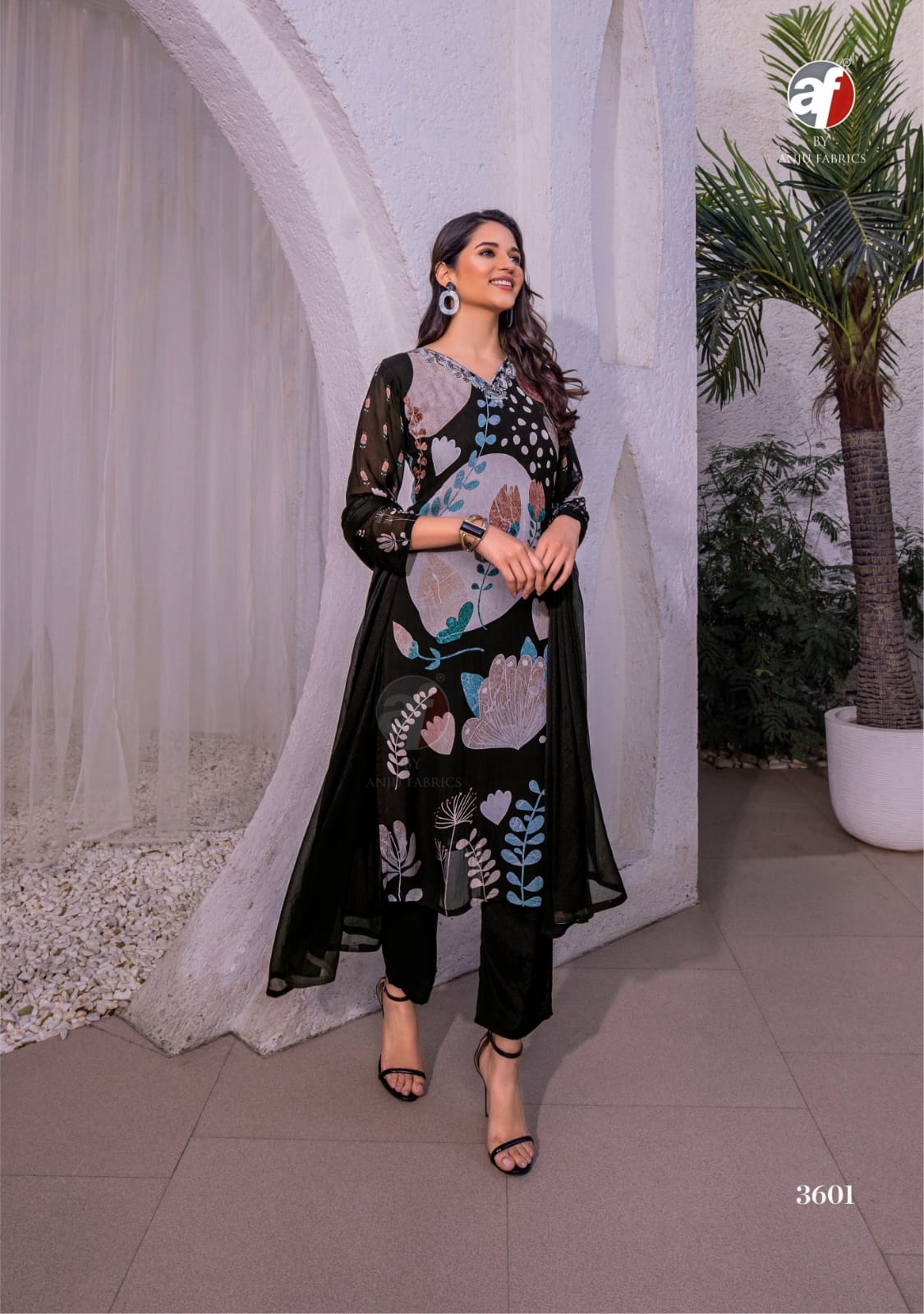 Nazar Vol 6 By Af Organza With Digital Print Kurti Bottom With Dupatta Wholesale Shop In Surat
